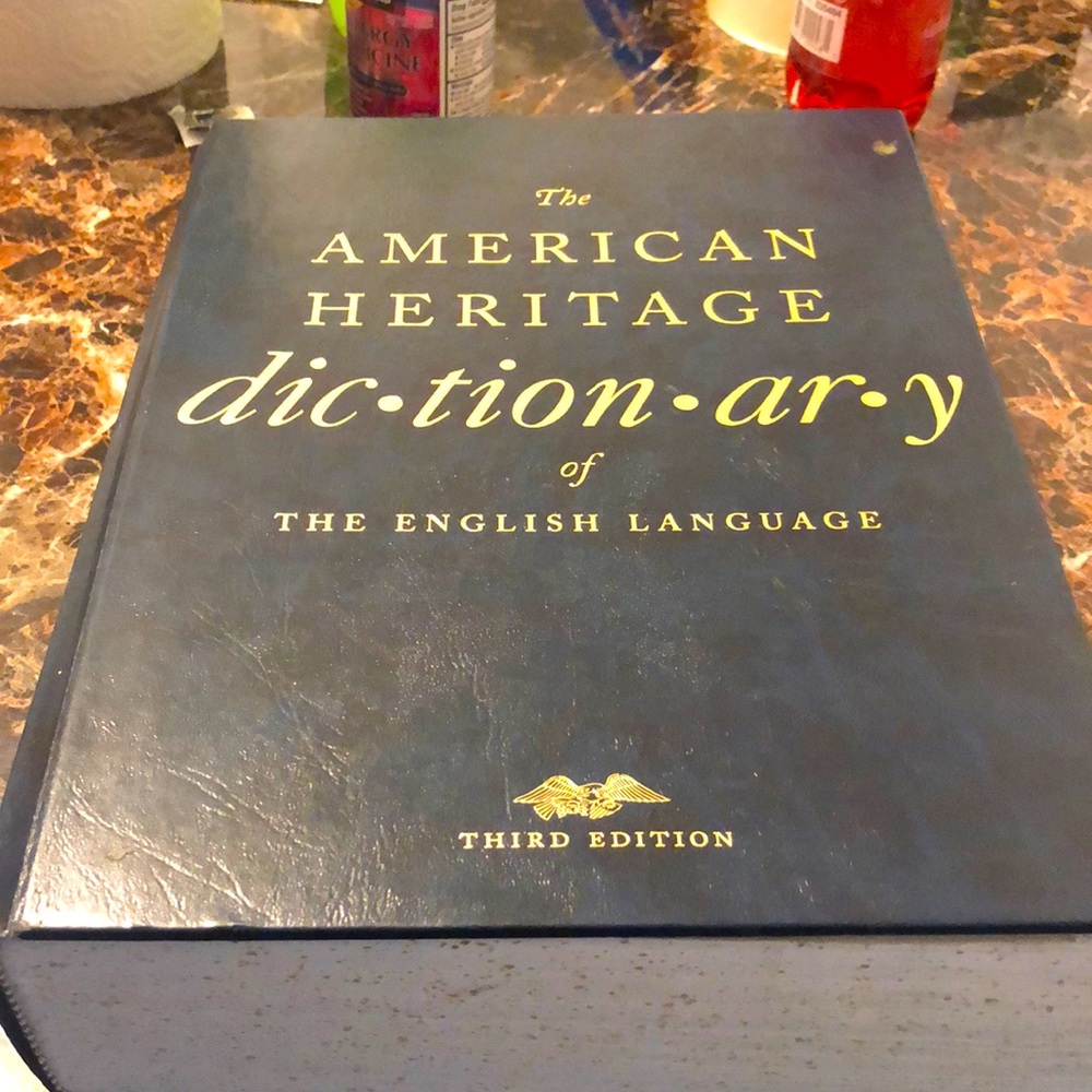 The American Heritage Dictionary of the English Language (1996, 3rd Edition, HC)